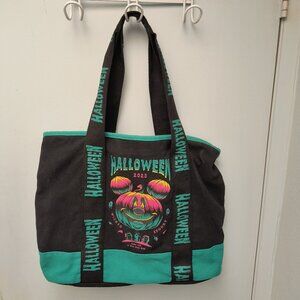 Disney 2023 Halloween Mickey Mouse Glow In The Dark Tote Bag-Wicked Spooky